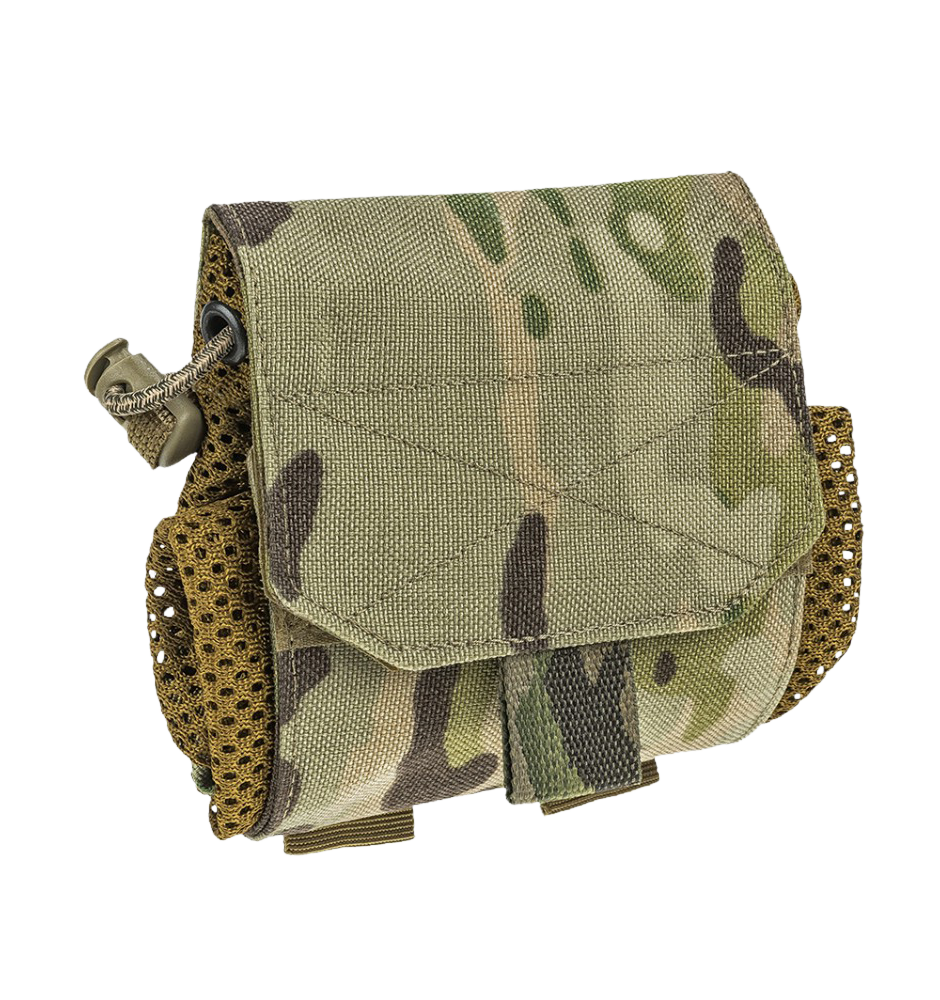 Tactical Magazine Drop Dump Pouch Foldable Russian Military Field Equipment