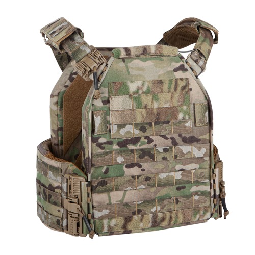 Ukrainian Multicam Plate Carrier, Lightweight Laser Cut Tactical Plate